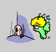 yume & popo 4 sticker #11829466