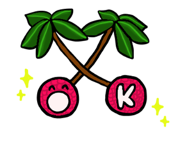 Thai Fruits in Thai Language sticker #11829712