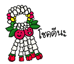 Thai Fruits in Thai Language sticker #11829748