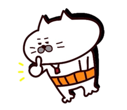Kansai dialect Uncle cat part11 sticker #11831928