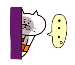 Kansai dialect Uncle cat part11 sticker #11831941