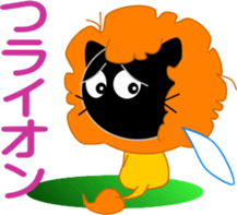 Friends of cute cat-9 sticker #11832143