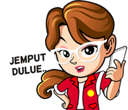 Red Jacket sticker #11832235