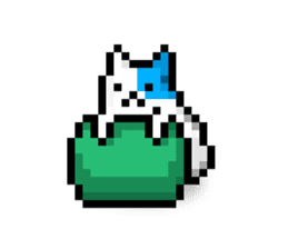 koneko:cat (It is doing something) sticker #11832274