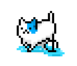 koneko:cat (It is doing something) sticker #11832279