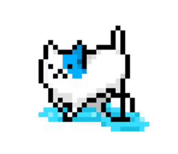 koneko:cat (It is doing something) sticker #11832279