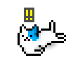 koneko:cat (It is doing something) sticker #11832283