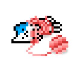 koneko:cat (It is doing something) sticker #11832288