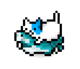 koneko:cat (It is doing something) sticker #11832289