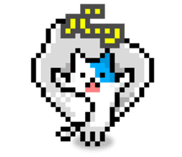 koneko:cat (It is doing something) sticker #11832295