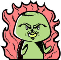 Turtles, sometimes comic story style. sticker #11832493