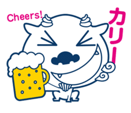 Good fortune Shisa from OKINAWA sticker #11832684