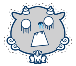 Good fortune Shisa from OKINAWA sticker #11832686