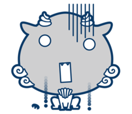 Good fortune Shisa from OKINAWA sticker #11832687