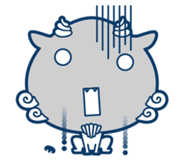 Good fortune Shisa from OKINAWA sticker #11832687