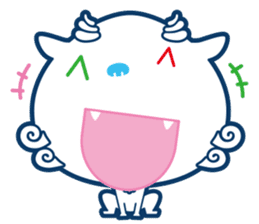 Good fortune Shisa from OKINAWA sticker #11832688