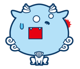 Good fortune Shisa from OKINAWA sticker #11832692