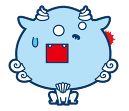 Good fortune Shisa from OKINAWA sticker #11832692