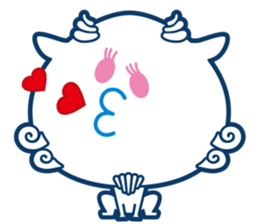 Good fortune Shisa from OKINAWA sticker #11832696