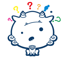 Good fortune Shisa from OKINAWA sticker #11832699