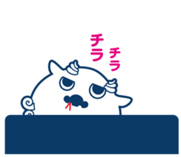 Good fortune Shisa from OKINAWA sticker #11832708