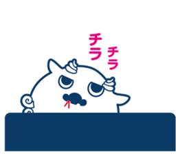 Good fortune Shisa from OKINAWA sticker #11832708