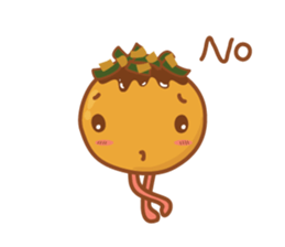 Takoyaki here sticker #11833022