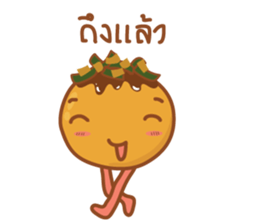 Takoyaki here sticker #11833027