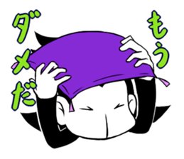 Lazy Monotone Monkey sticker #11833129