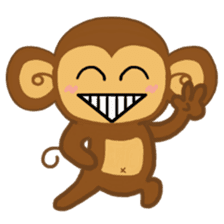Lazy Lazy Monkey 2 sticker #11833429