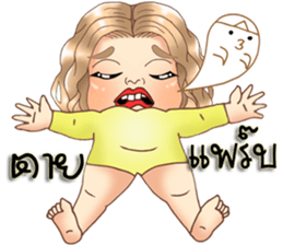 Anna plump girl sticker #11833555