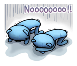 English stickers of the blue bears sticker #11833701