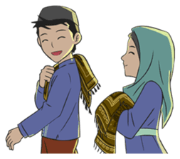 Ramadan Couple sticker #11834949