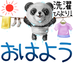 mohu panda summer sticker #11835550