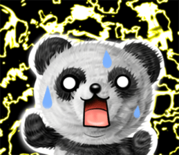 mohu panda summer sticker #11835553