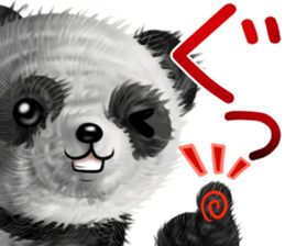 mohu panda summer sticker #11835561