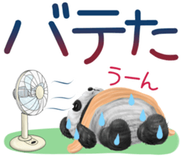 mohu panda summer sticker #11835575