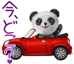 mohu panda summer sticker #11835578