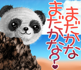 mohu panda summer sticker #11835580