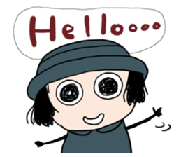 HITOKOTO-san(E) sticker #11835590