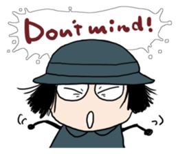 HITOKOTO-san(E) sticker #11835596