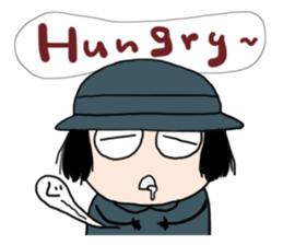 HITOKOTO-san(E) sticker #11835600