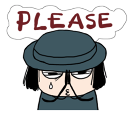 HITOKOTO-san(E) sticker #11835607