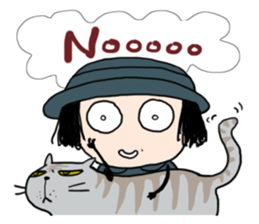 HITOKOTO-san(E) sticker #11835611