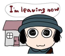 HITOKOTO-san(E) sticker #11835623