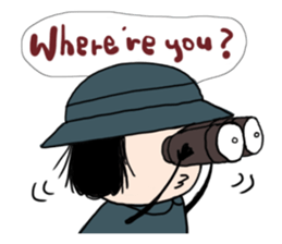 HITOKOTO-san(E) sticker #11835624