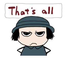 HITOKOTO-san(E) sticker #11835629