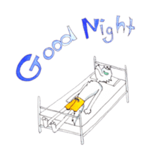 Surfin Rabbit and Wolf sticker #11836123