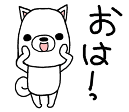 It is a dog willingly3 sticker #11836190