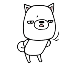 It is a dog willingly3 sticker #11836216